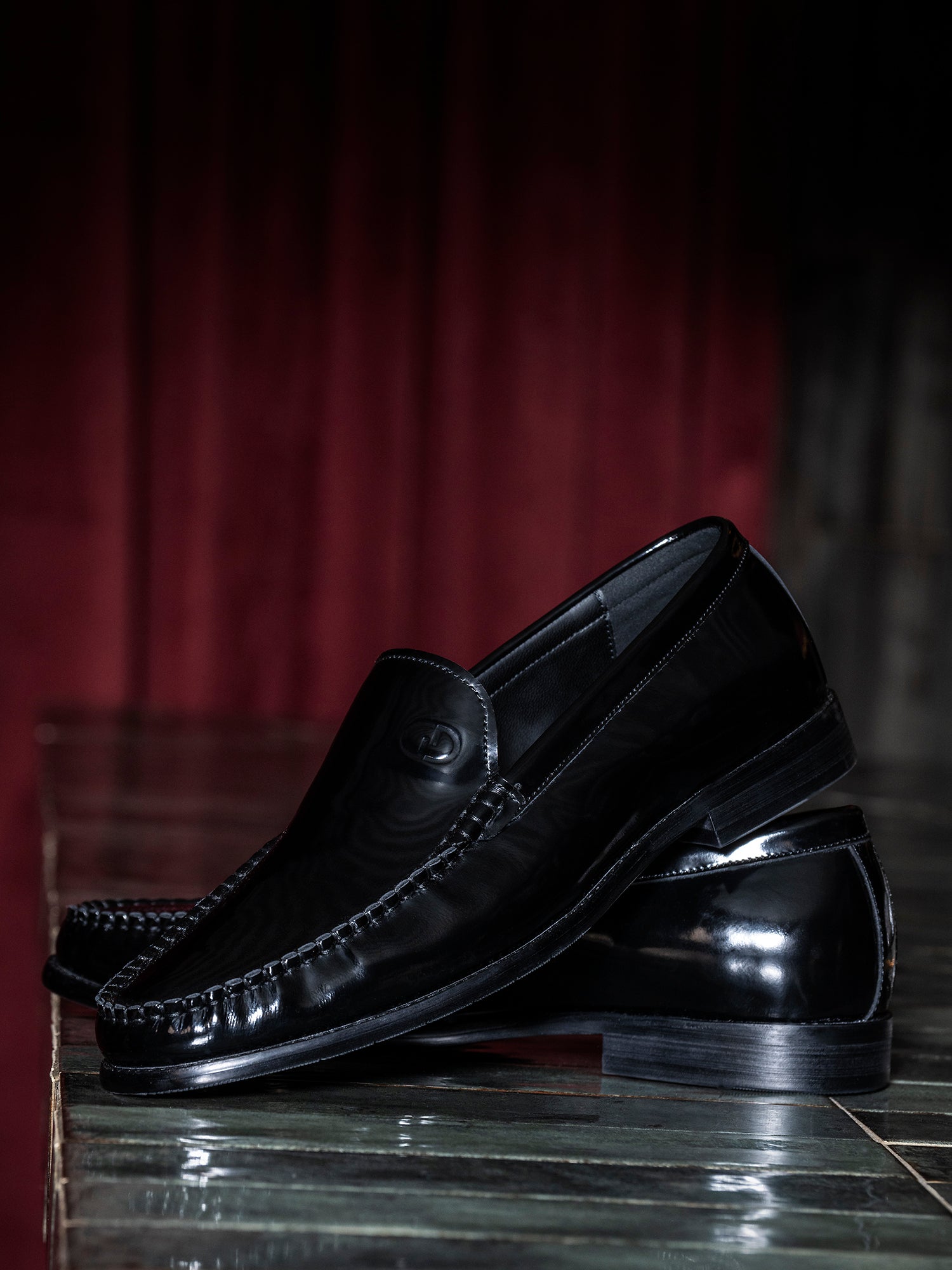 Black Smart Loafers