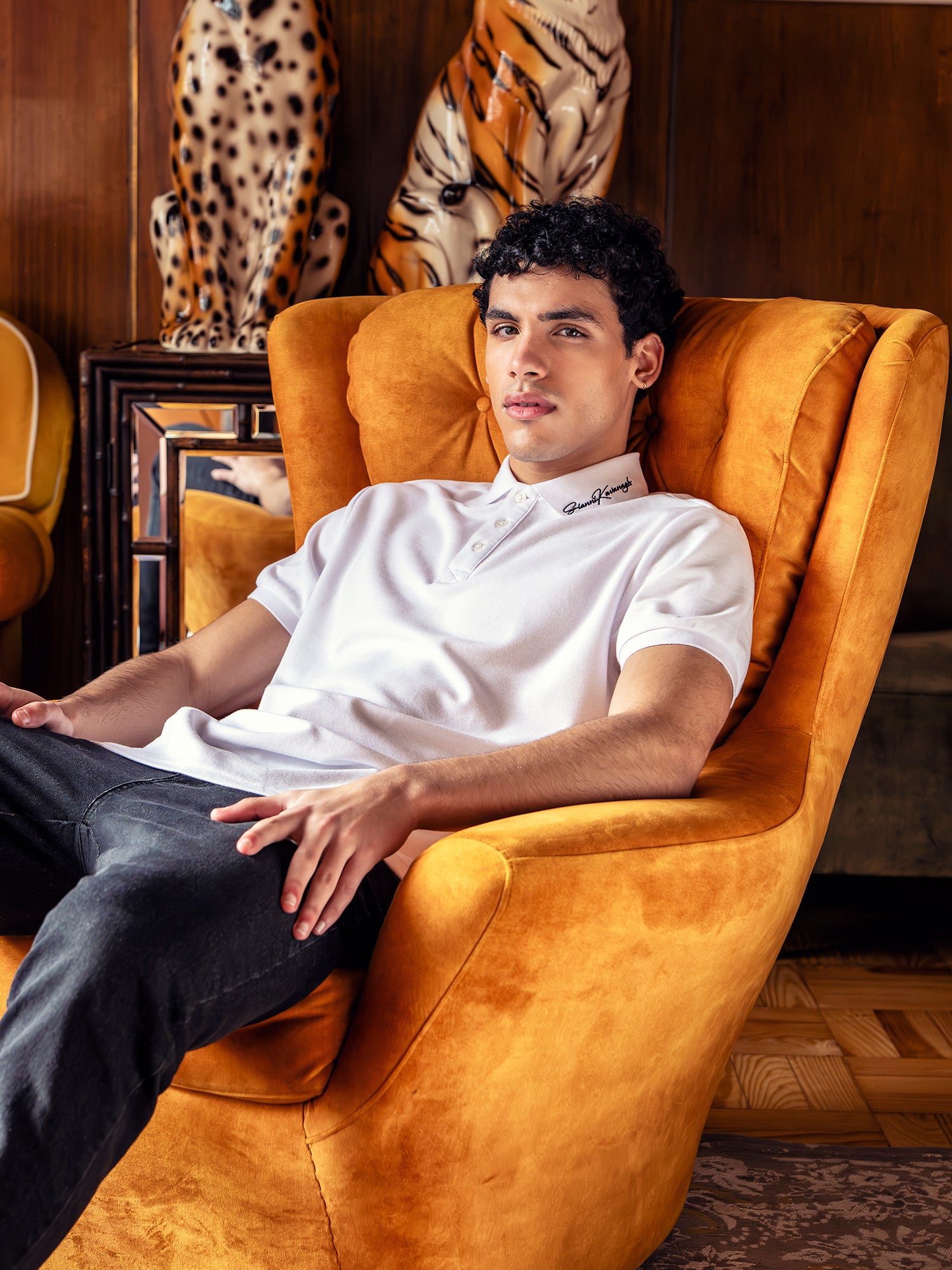 White Signature Polo