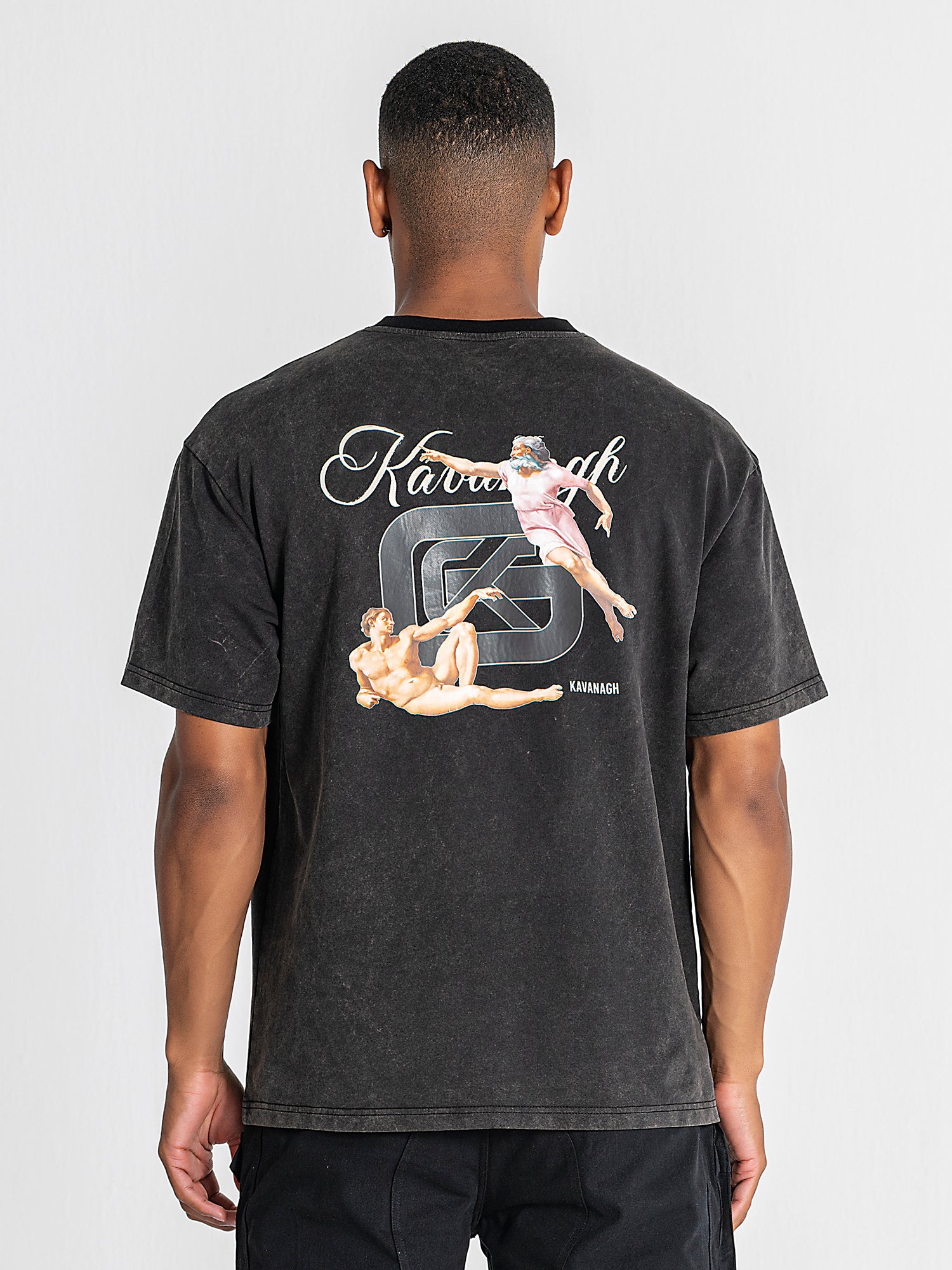 Black Heresy Acid Wash Tee
