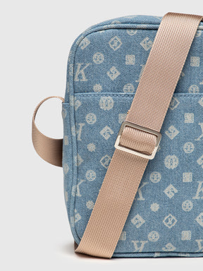 Light Blue Denim Shoulder Bag