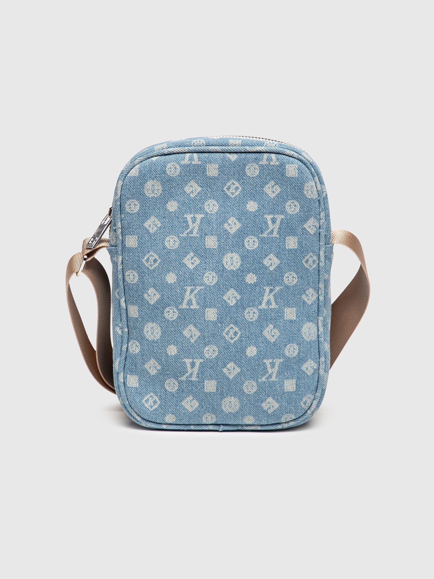 Light Blue Denim Shoulder Bag