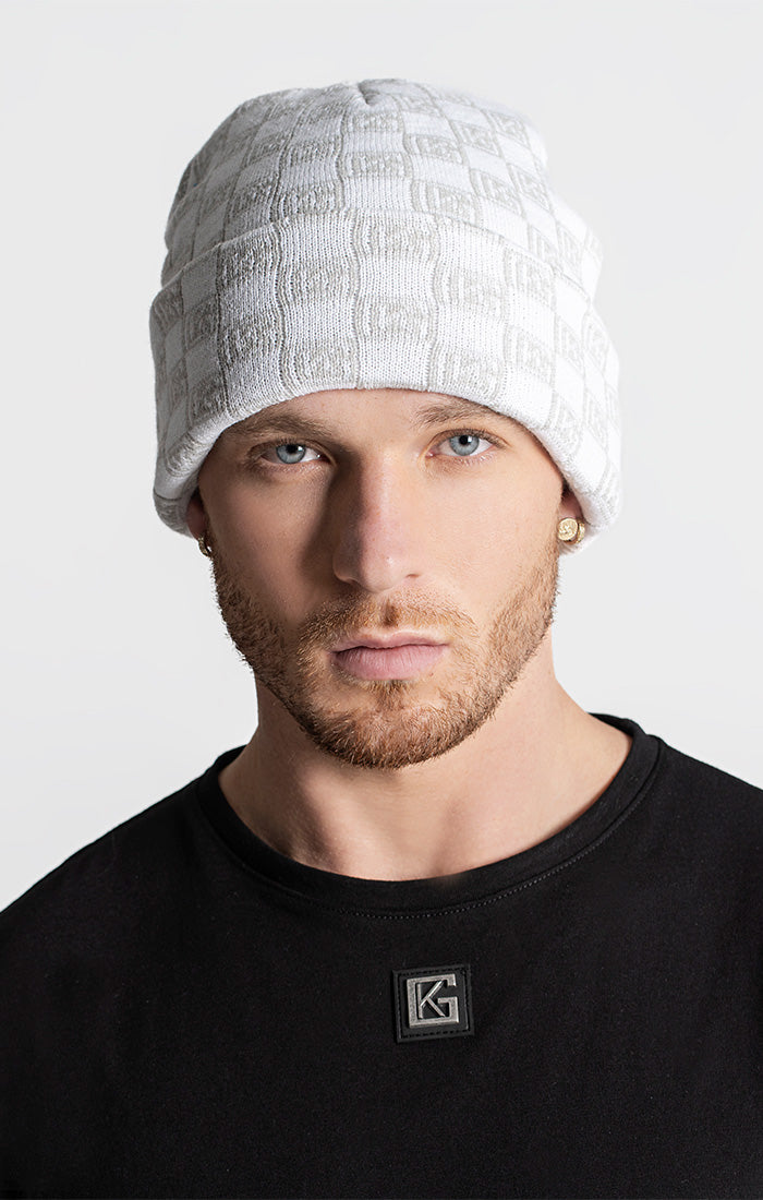 White Clone Beanie