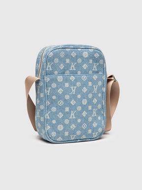 Light Blue Denim Shoulder Bag