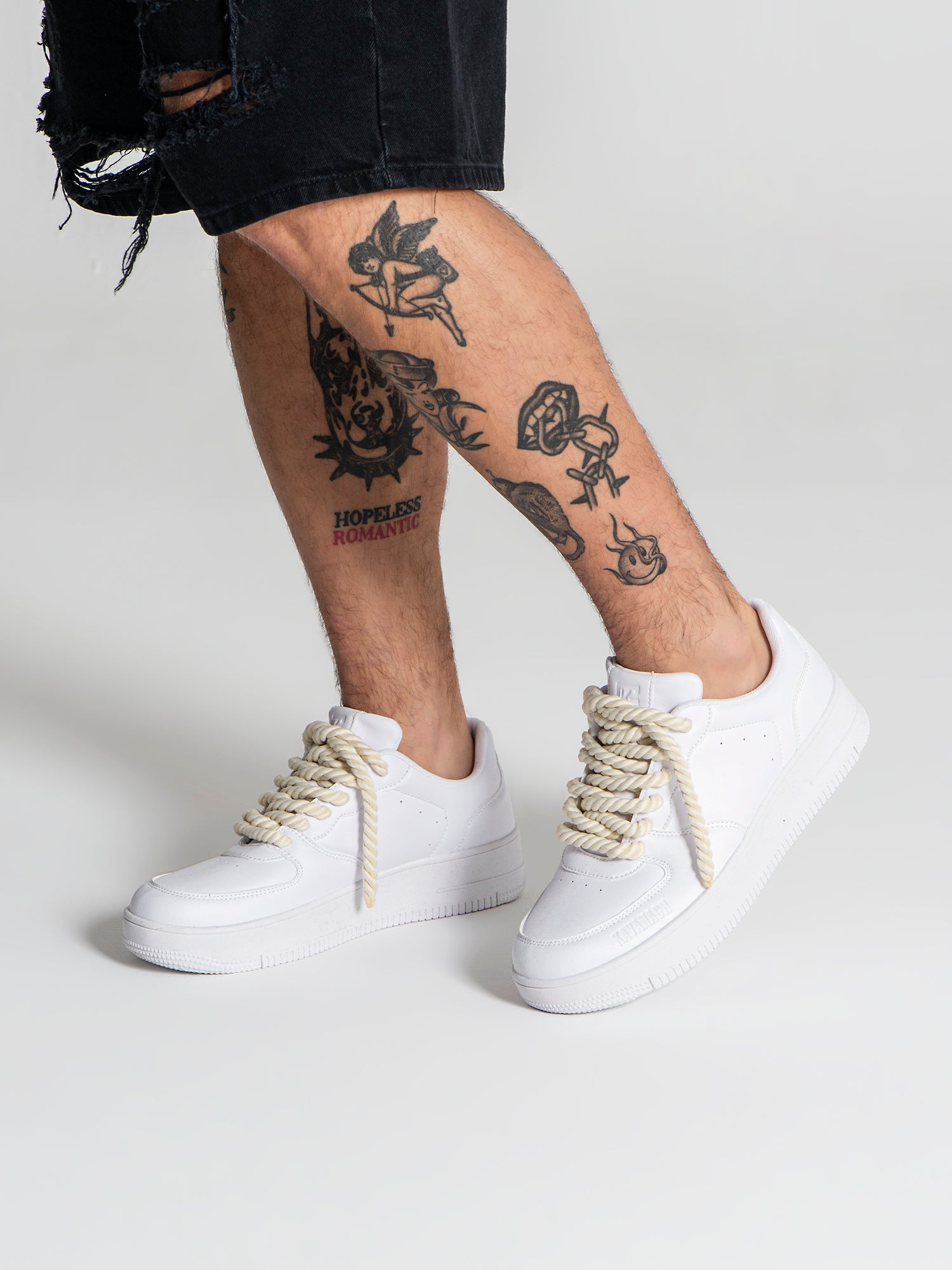 White Rope Sneakers