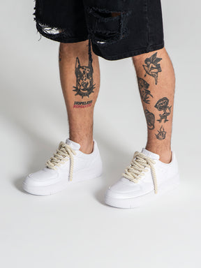 White Rope Sneakers