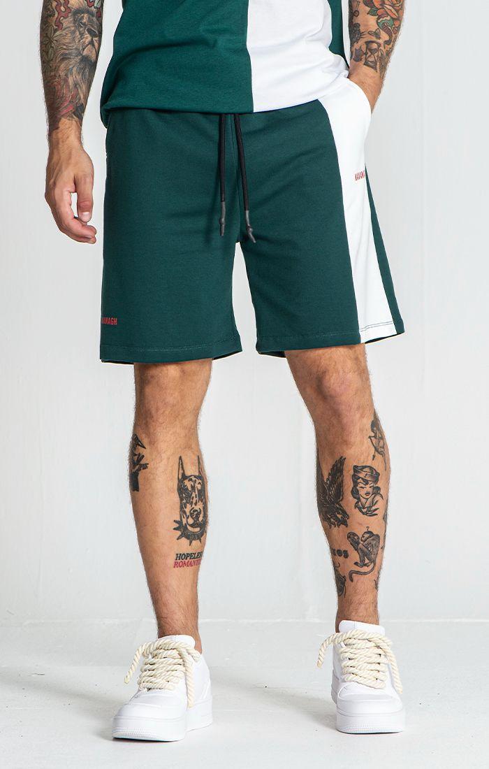 shorts / Green Block Shorts