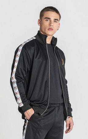 zip jackets / Black Retro Jacket