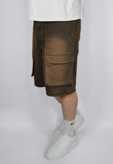 shorts / Denim Cargo Shorts
