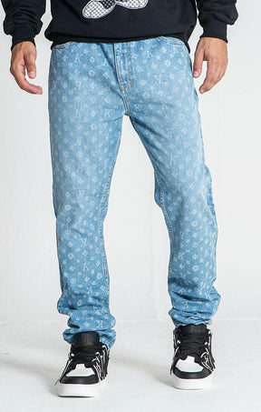 jeans / Light Blue Mania Straight Leg