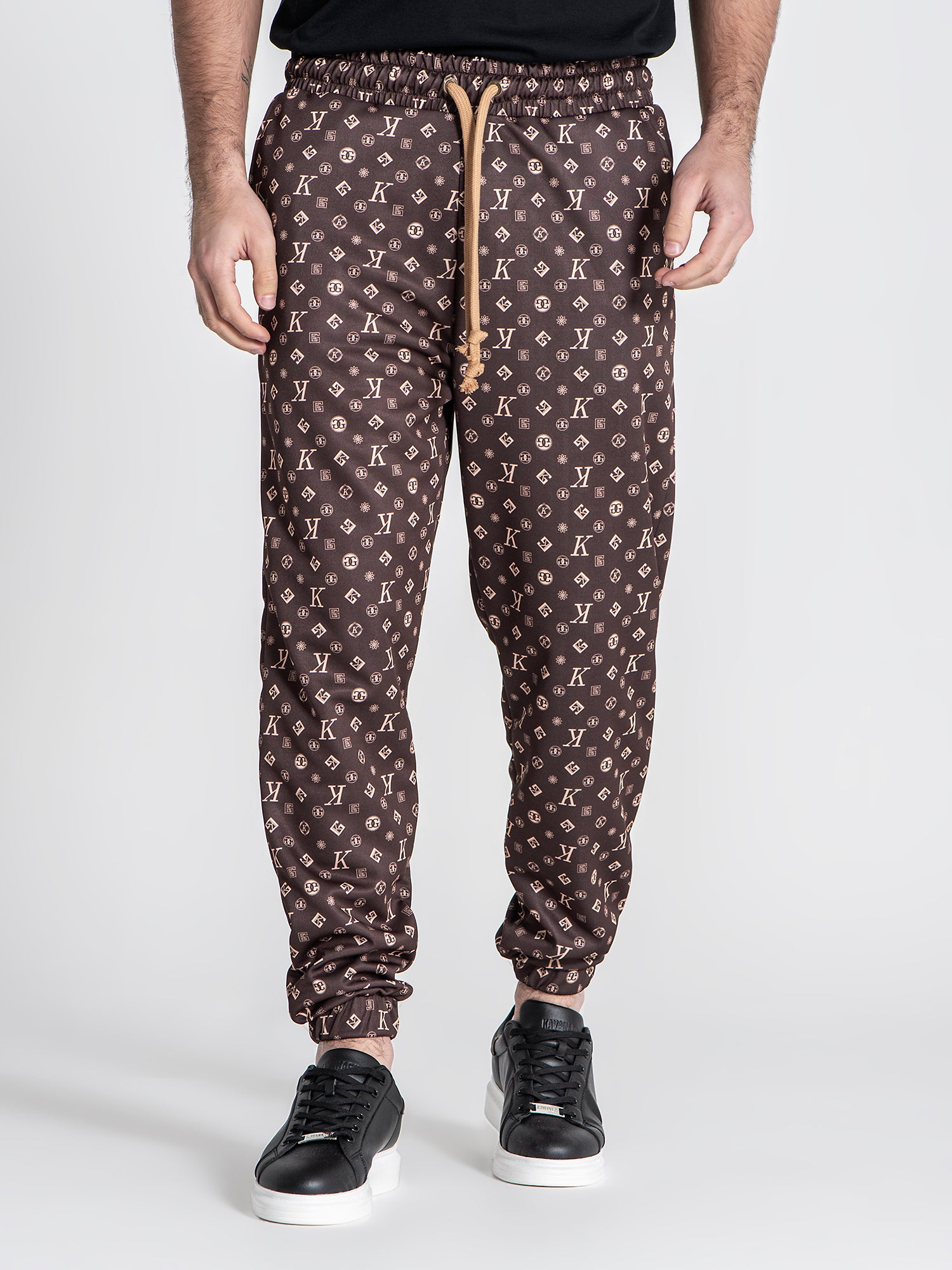 joggers / Brown Logomania Joggers