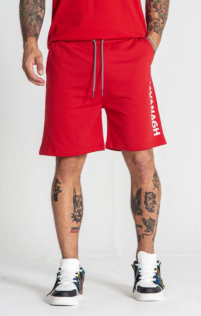 Red Futura Shorts