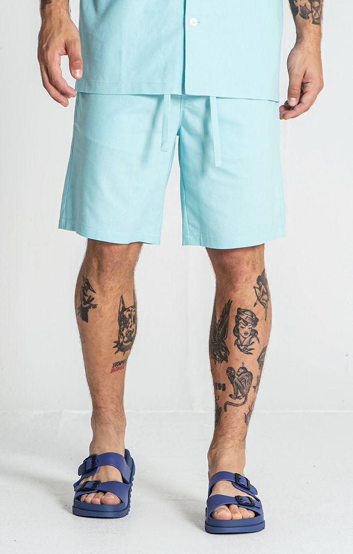 Light Blue Natura Shorts