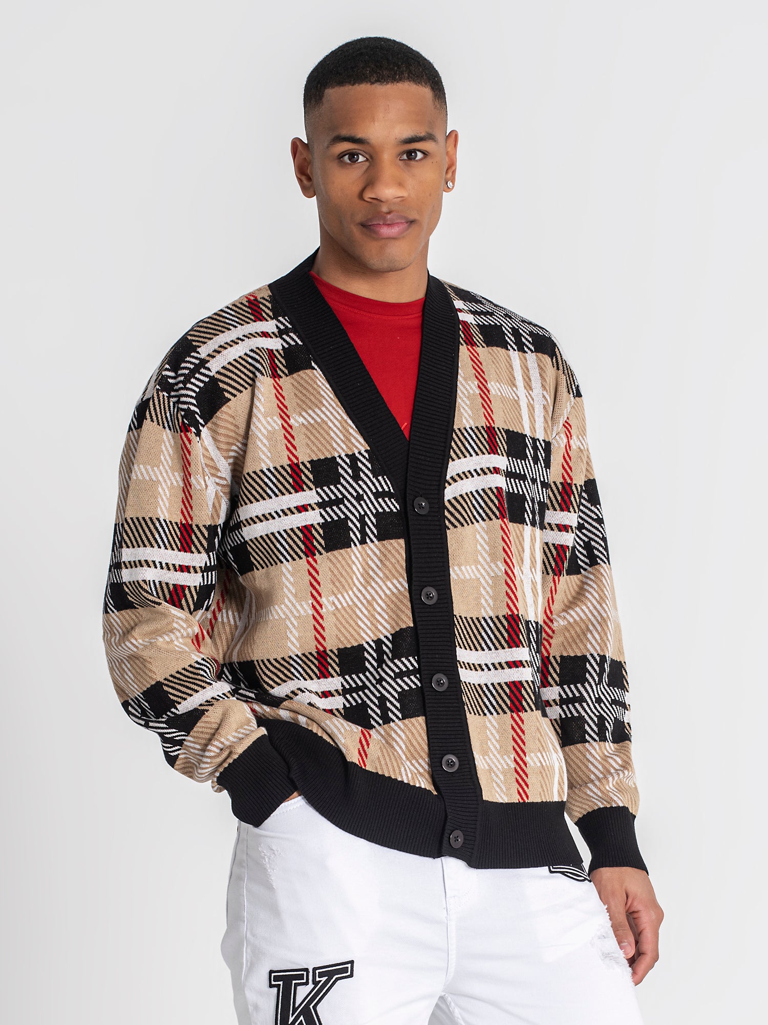 jackets / Multicolor British Knit Cardigan