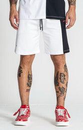 shorts / White Block Shorts