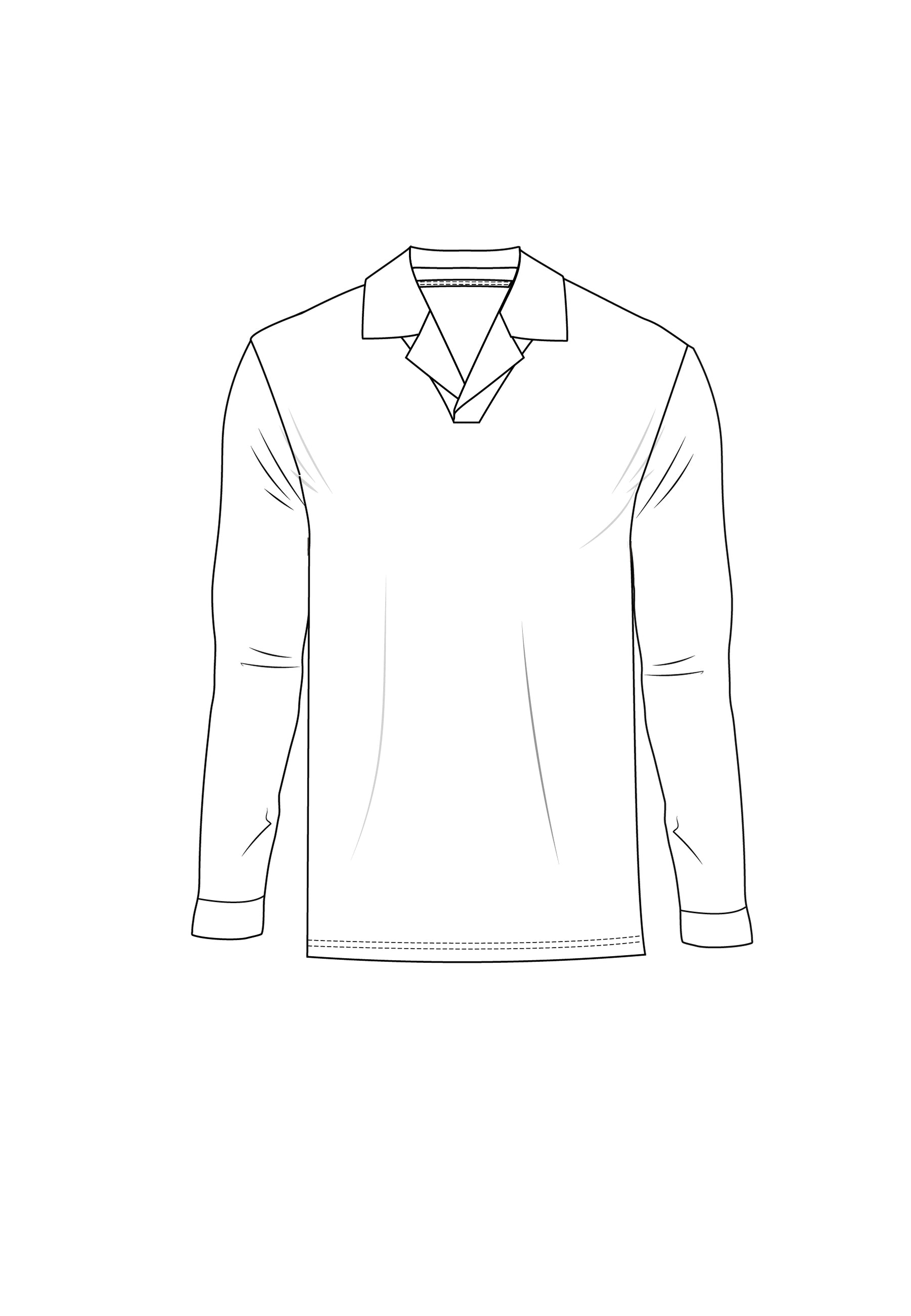 polos / Long Sleeve Revere Polo