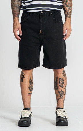 shorts / Black Regular Waist Shorts