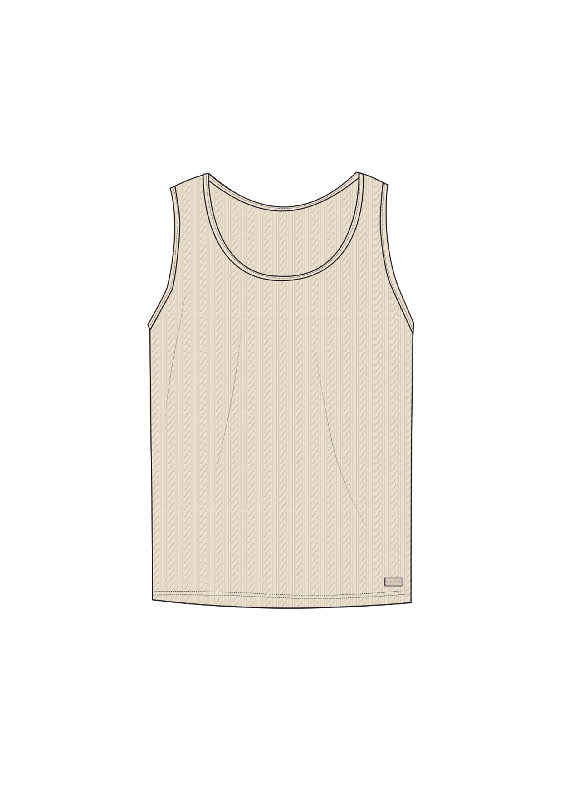 tank tops / Textured Vest