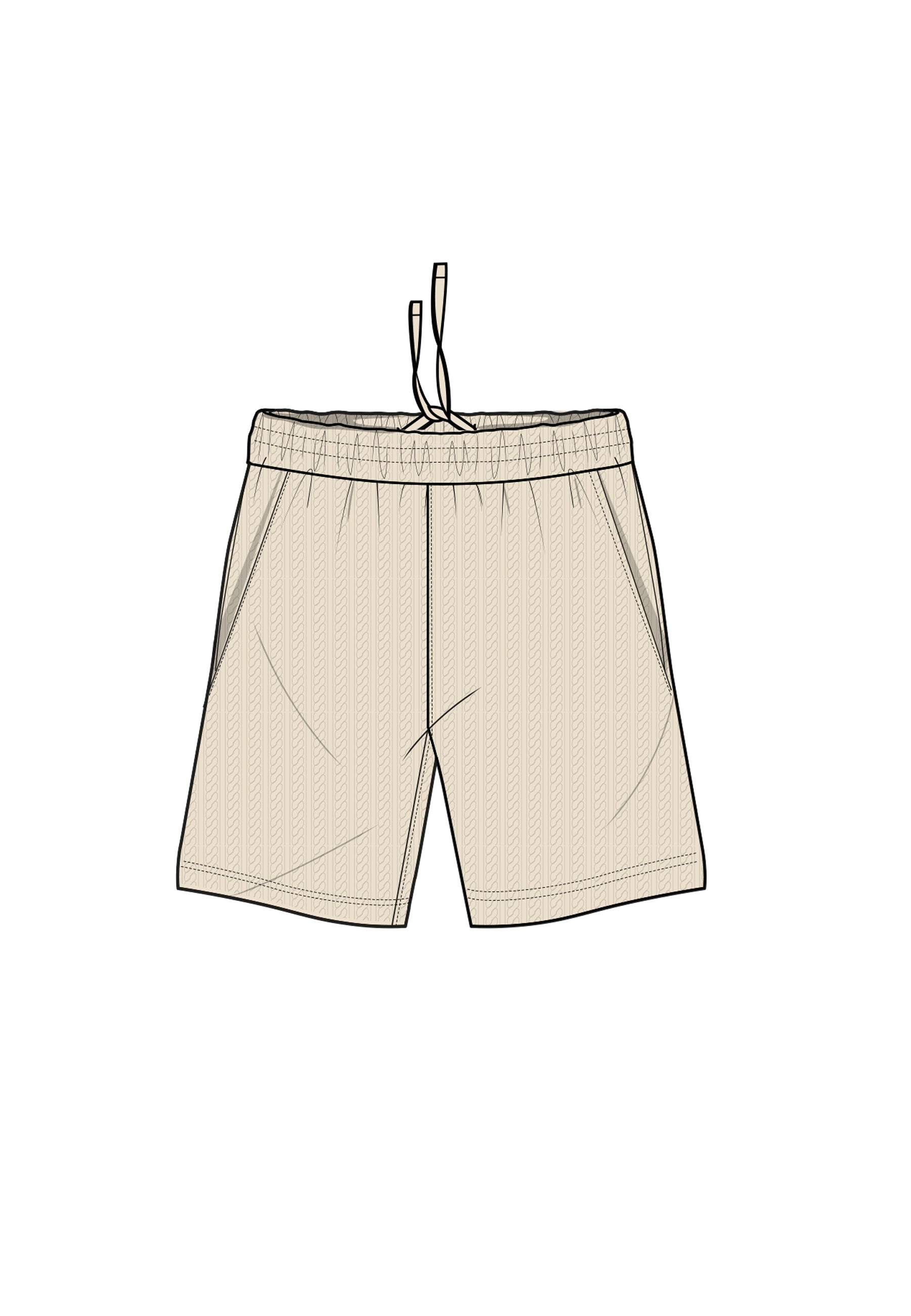 shorts / Textured Shorts
