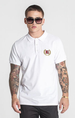 polos / White Retro Polo