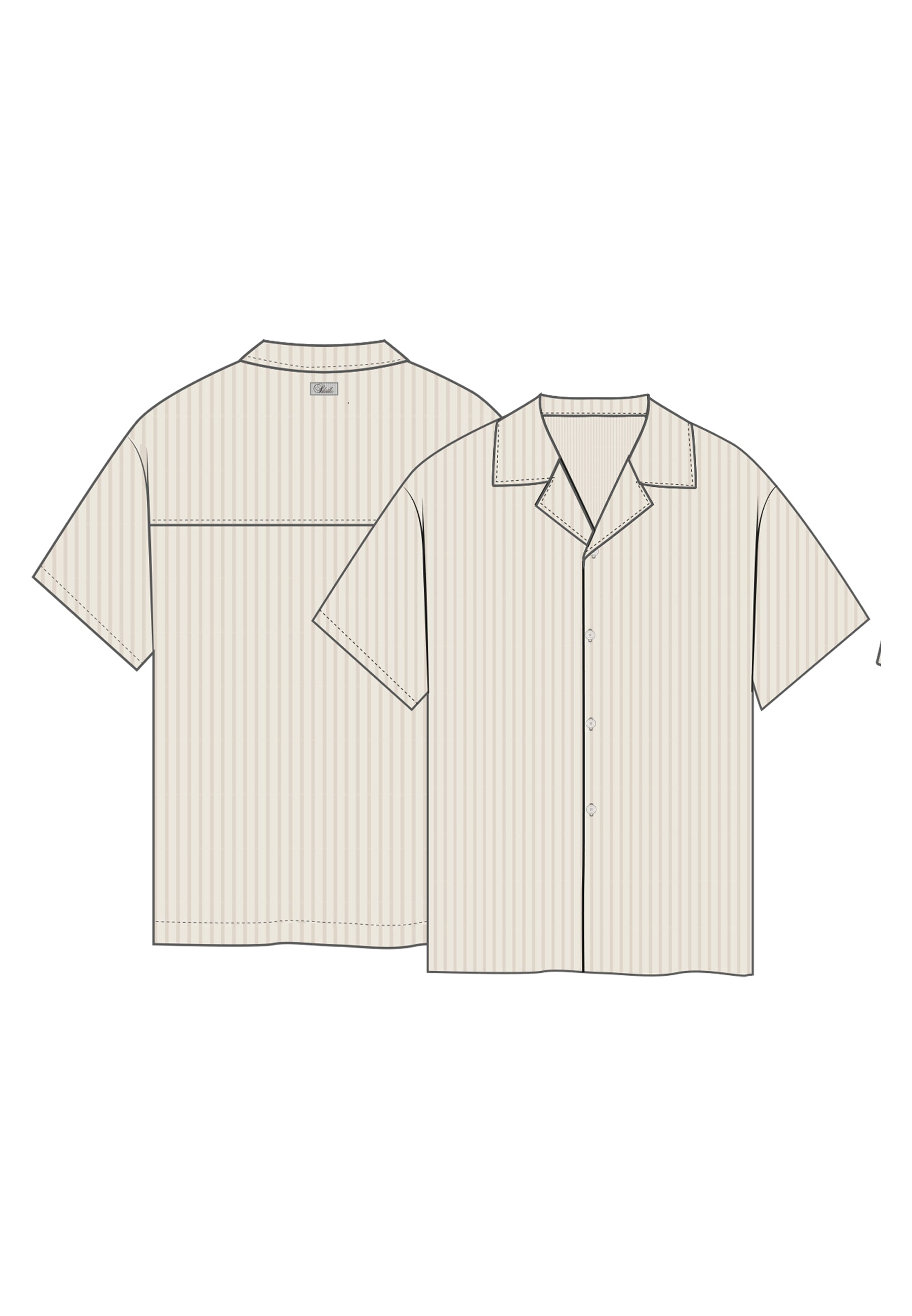 shirts / Plisse Shirt