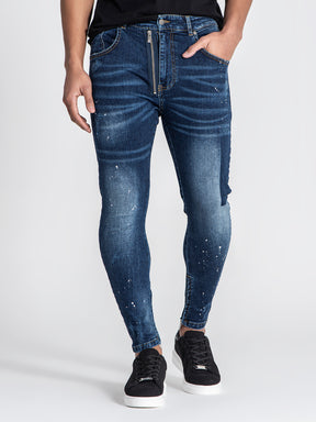 jeans / Dark Blue Zip Mania Zip Jeans