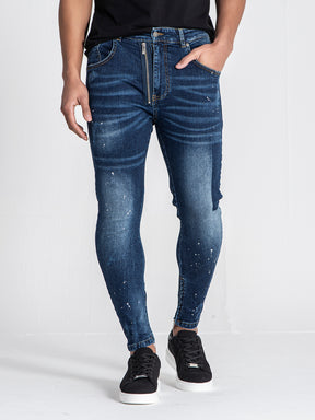 jeans / Dark Blue Zip Mania Zip Jeans