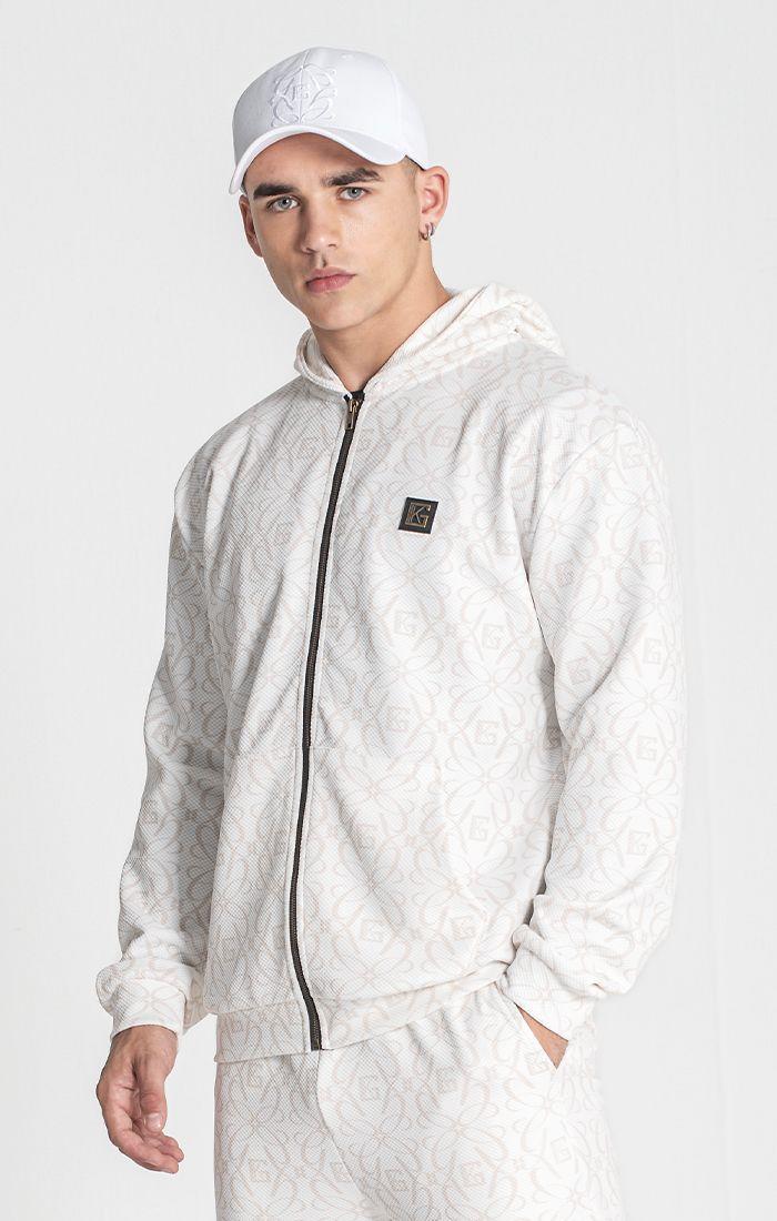 White Nouveau Hoodie Jacket