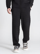 joggers / Black Snug Knit Joggers