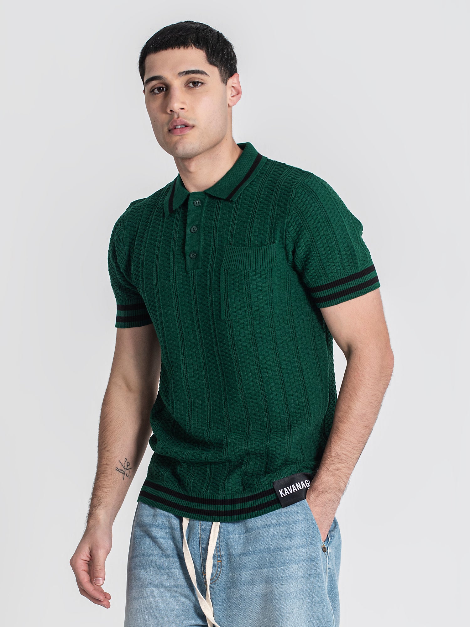 polos / Green Label Knit Polo