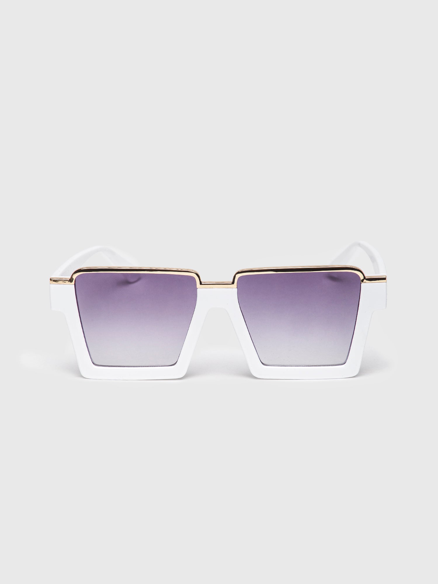 sunglasses / White Visionary Sunglasses