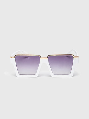sunglasses / White Visionary Sunglasses
