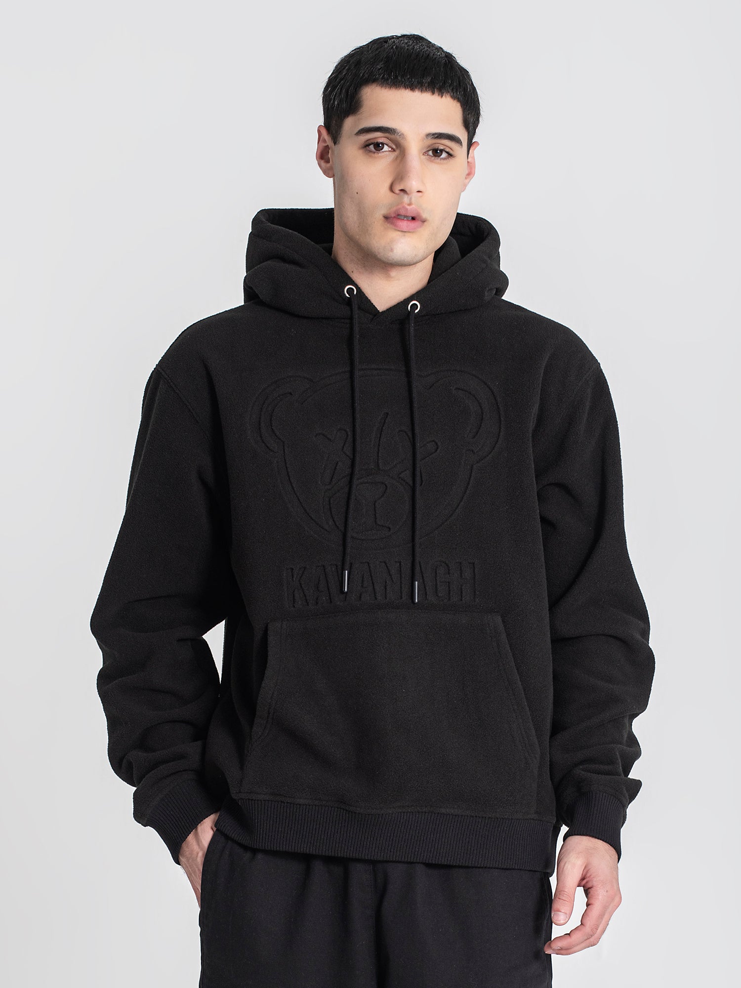 hoodies / Black X-Teddy Sherpa Hoodie