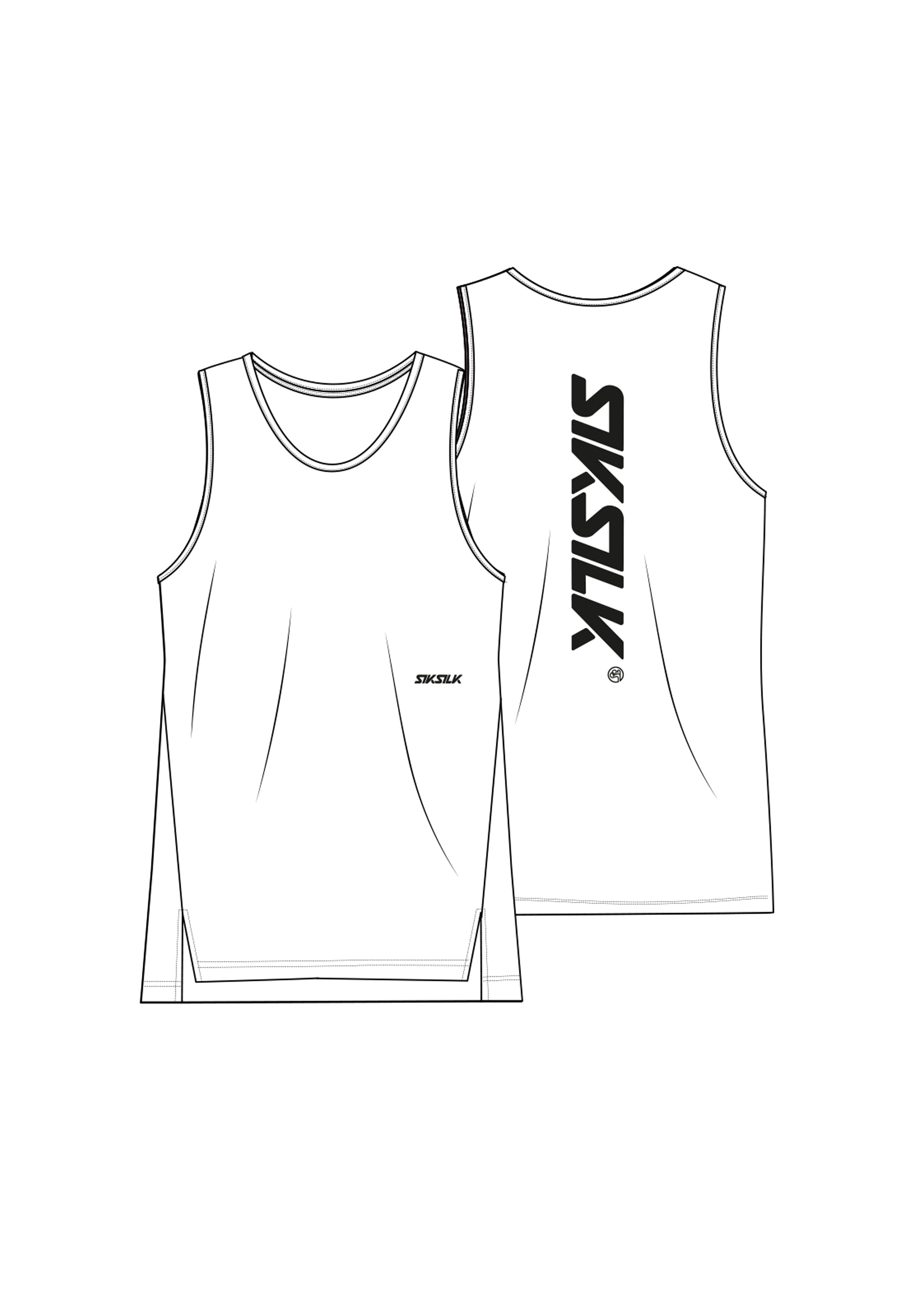 tank tops / Logo Vest