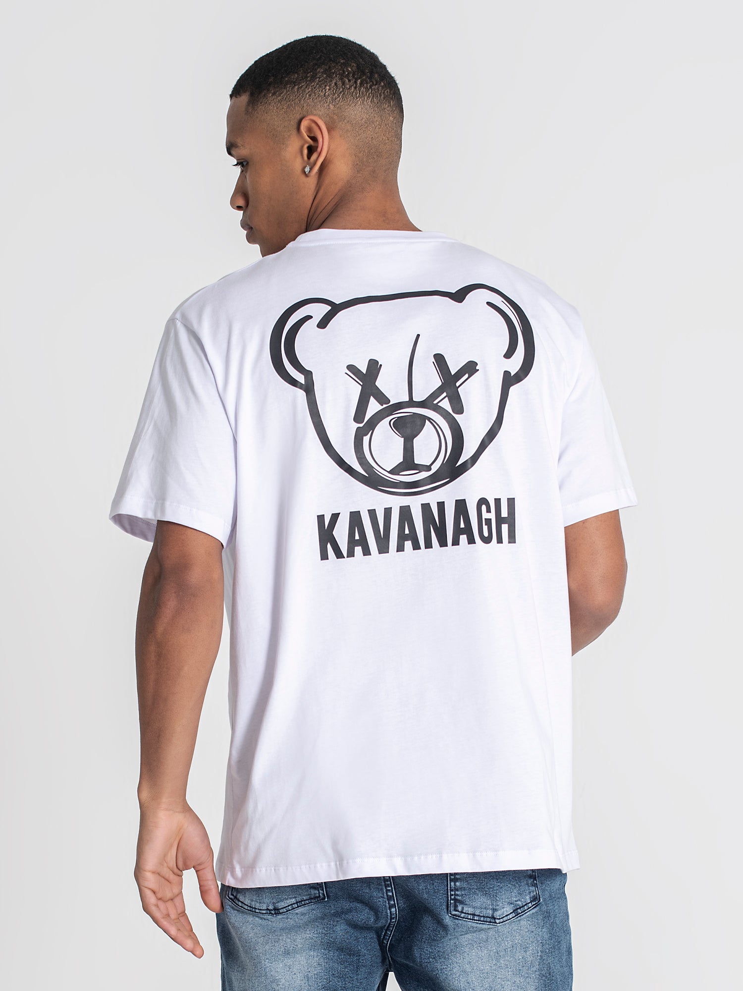 White X-Teddy Oversized Tee