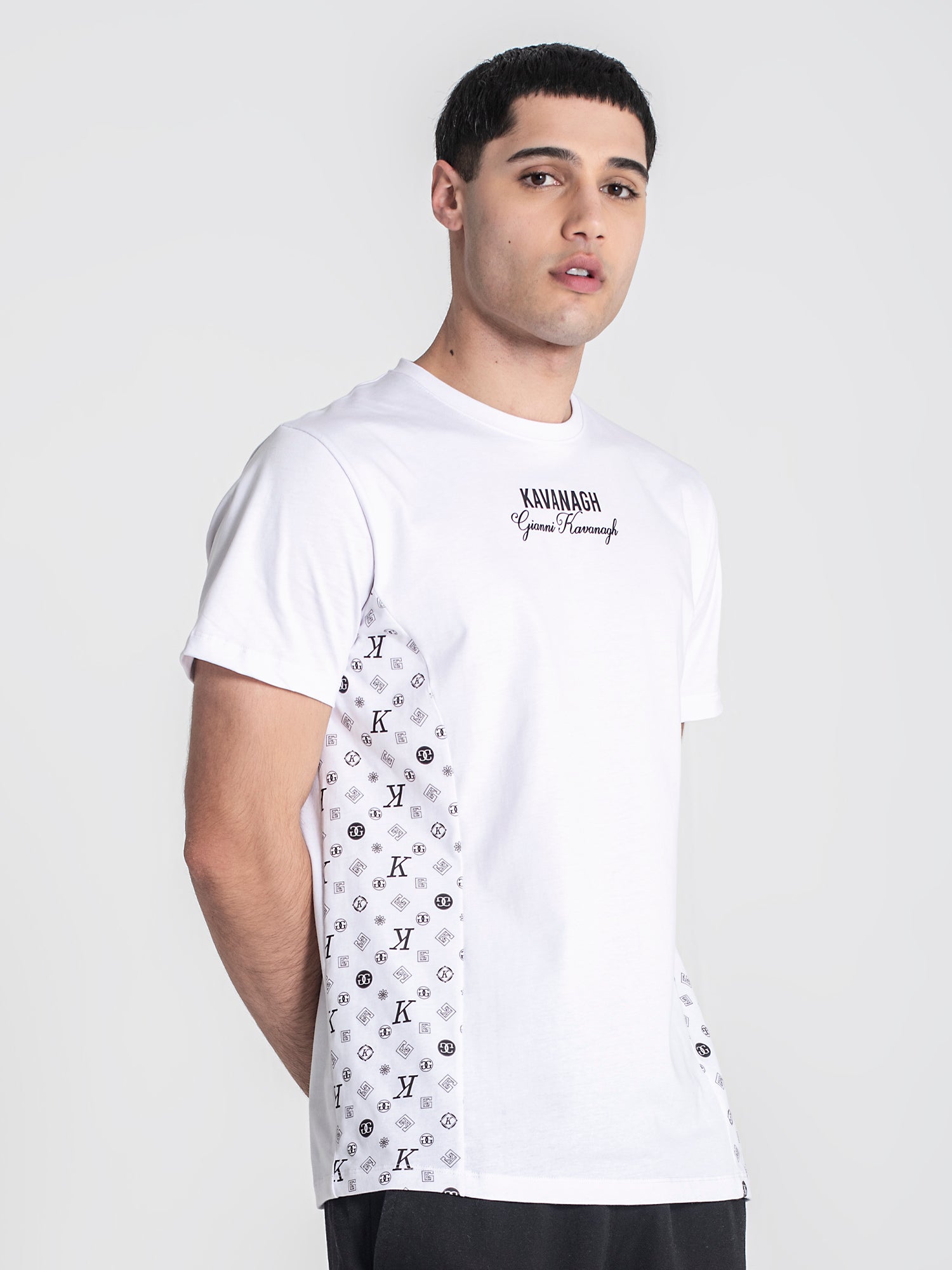 White Logomania Tee