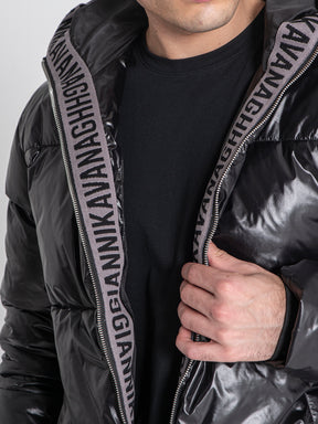 puffers / Black Tape Puffer Jacket