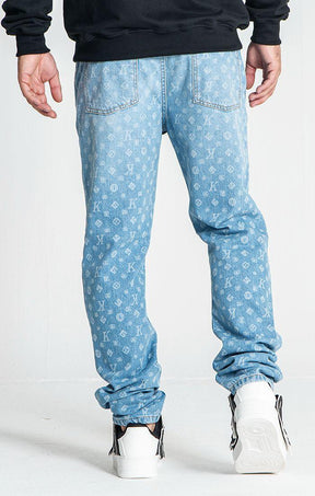 jeans / Light Blue Mania Straight Leg