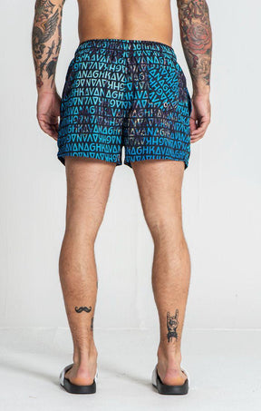 swimshorts / Multicolor Palms Swimshorts