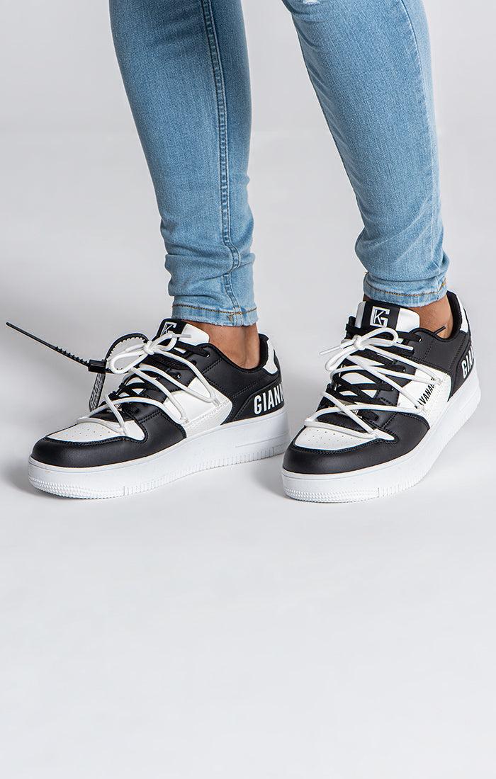 sneakers / Black Wrapped Sneakers