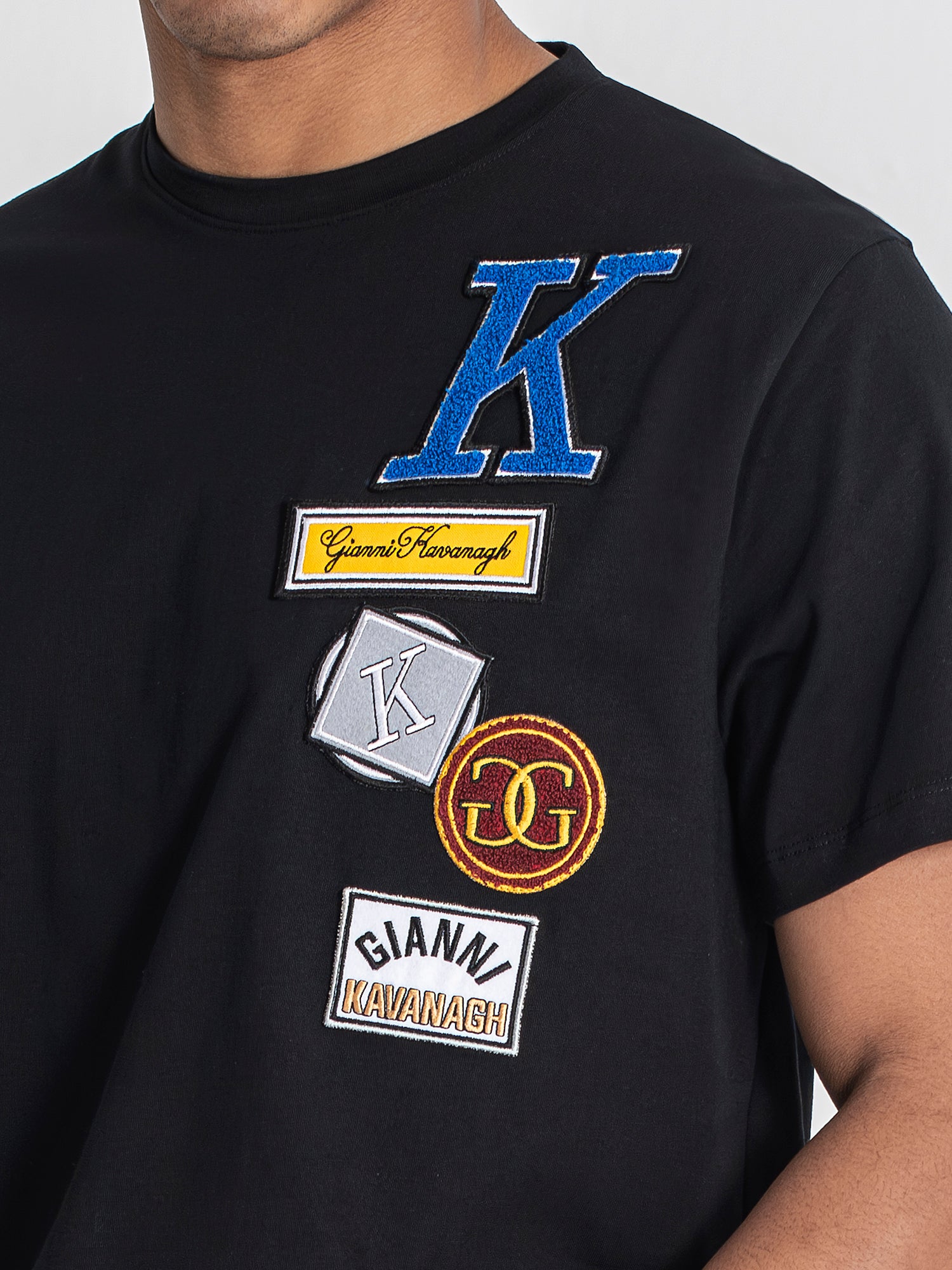 t-shirts / Black Collage Tee