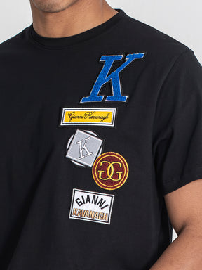 t-shirts / Black Collage Tee