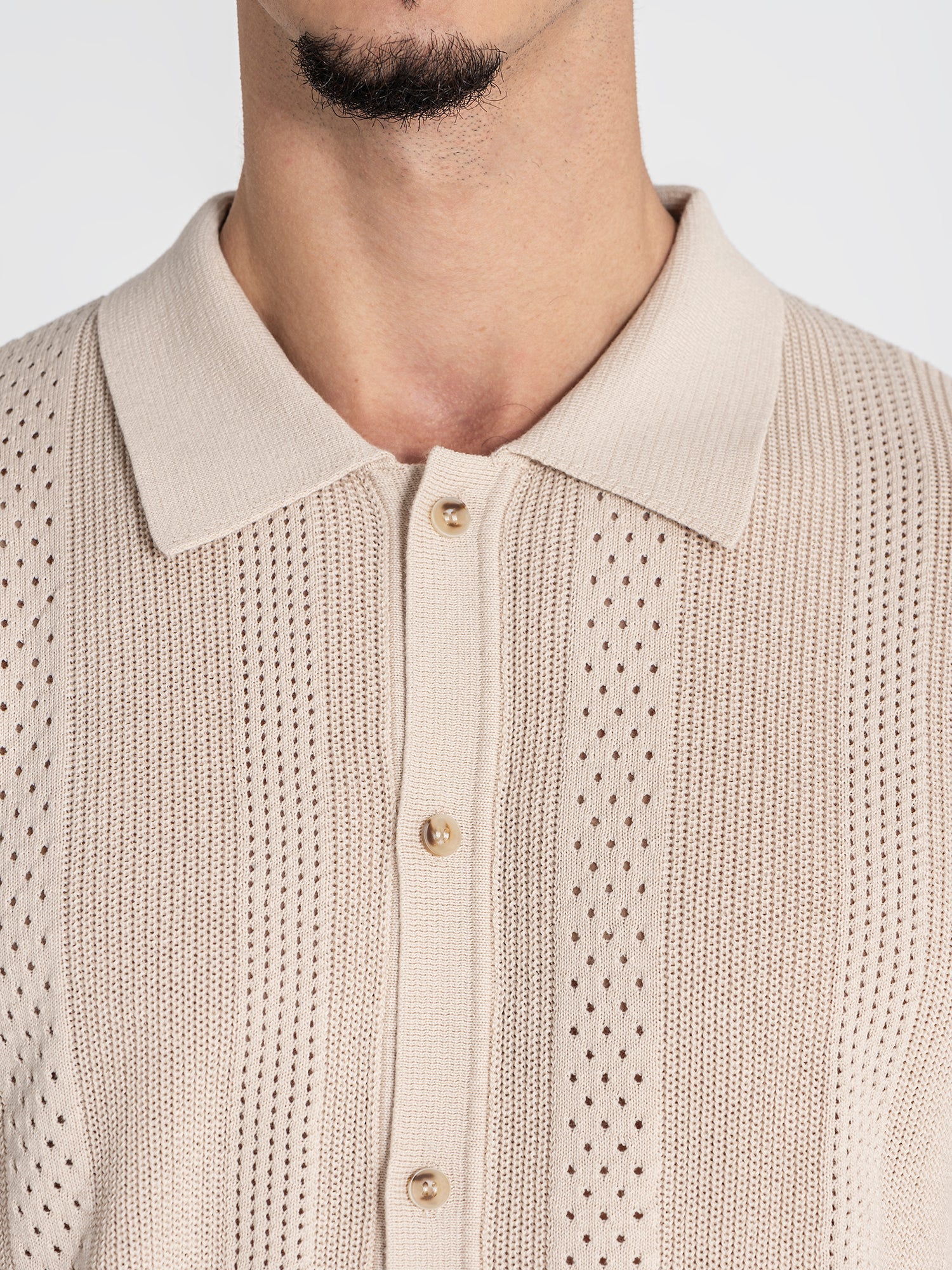 twinset / Beige Breathe Knit Twinset