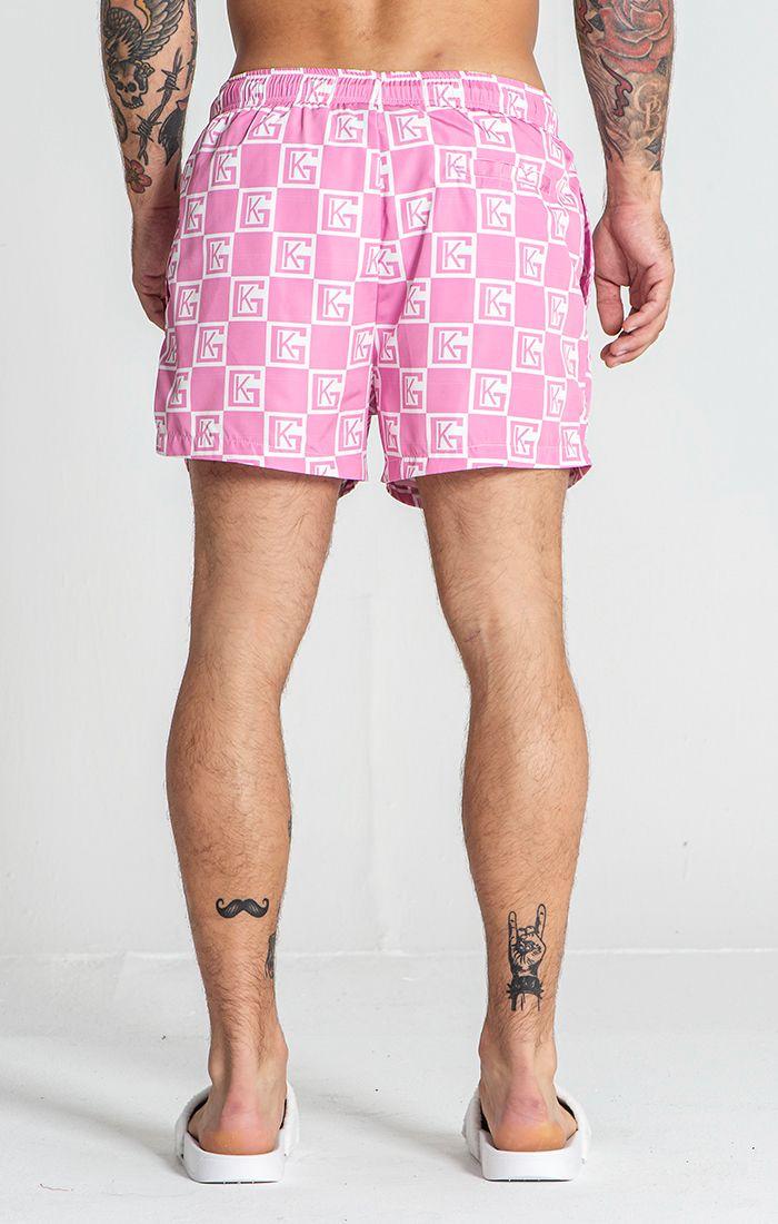 swimshorts / Pink Checkers Swimshorts