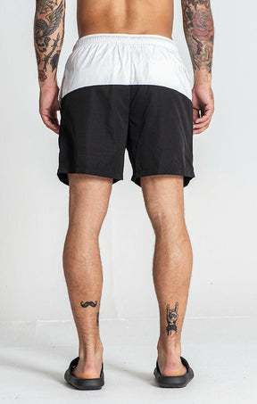 swimshorts / White Double Swimshorts