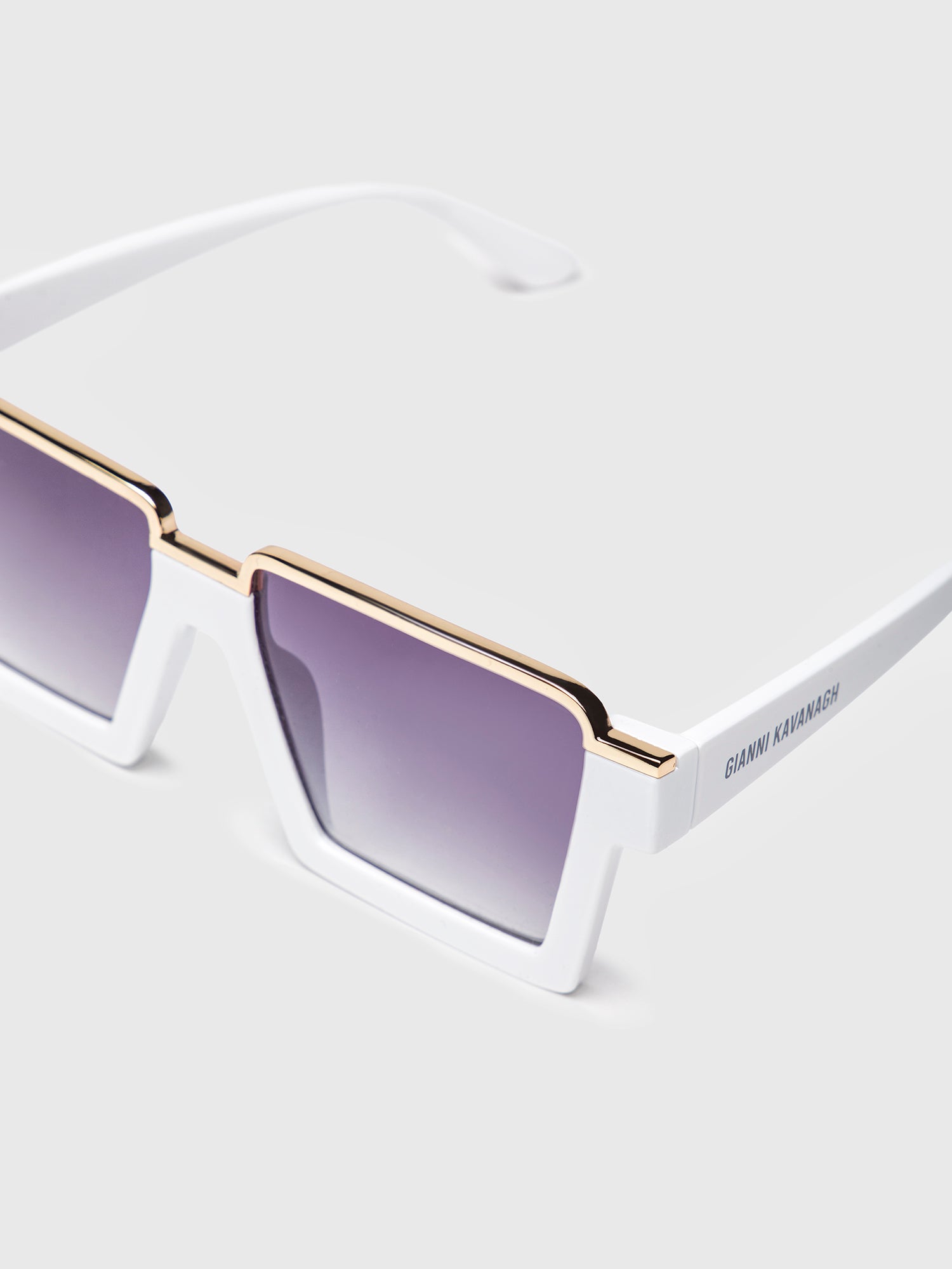 sunglasses / White Visionary Sunglasses