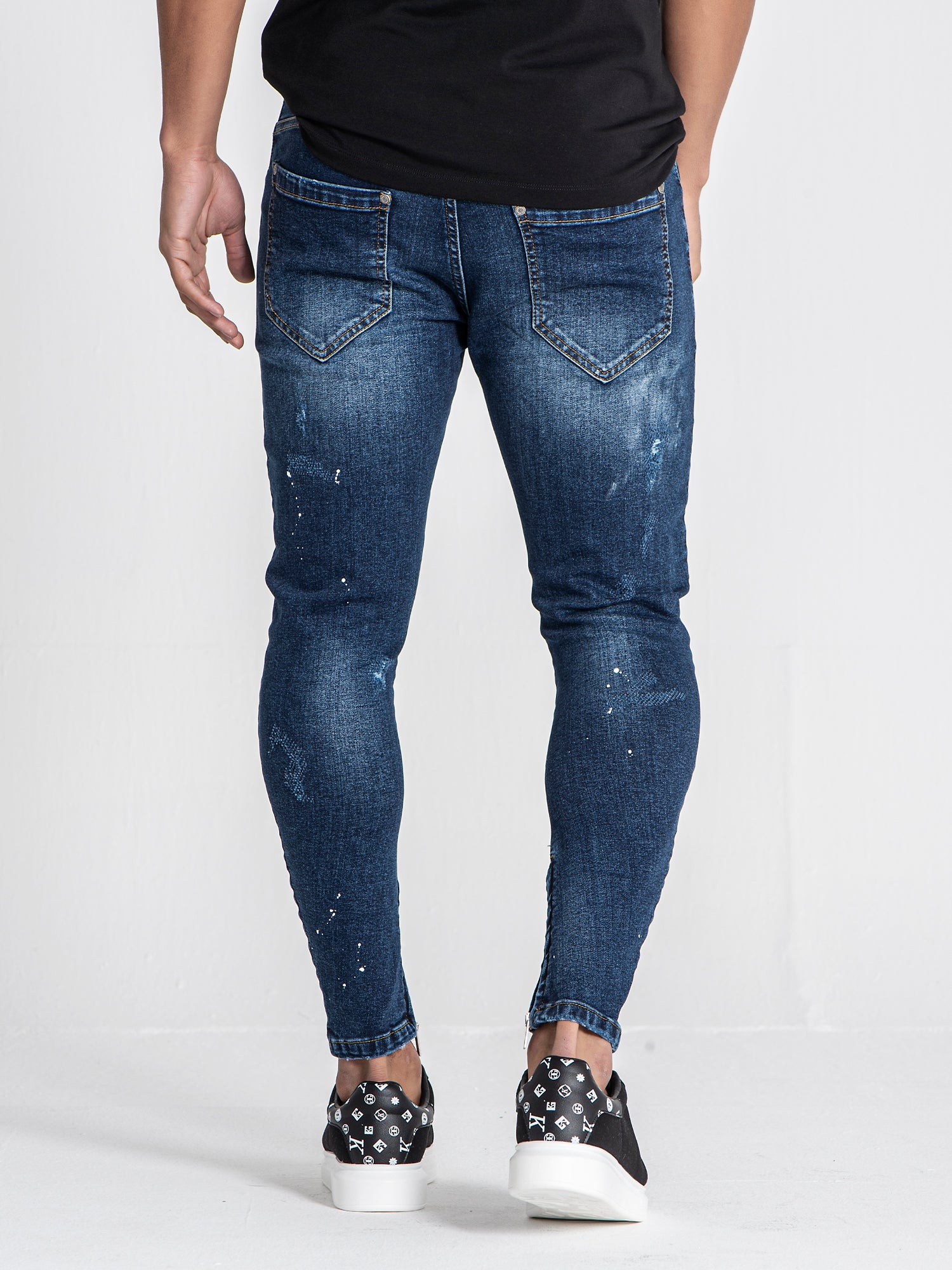 jeans / Dark Blue Zip Mania Zip Jeans