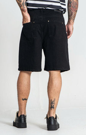 shorts / Black Regular Waist Shorts