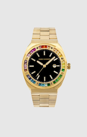 watches / Gold Royal Rainbow Watch