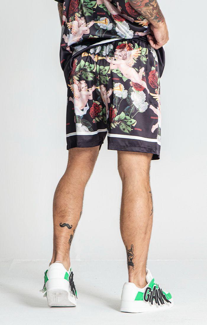 shorts / Multicolor Angelical Satin Shorts