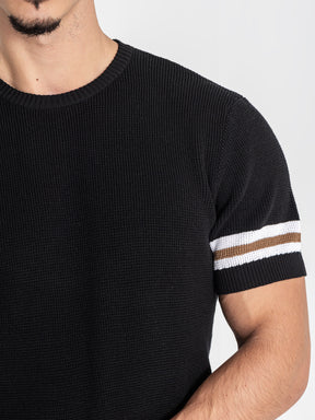 twinset / Black Retro Vibes Knit Twinset